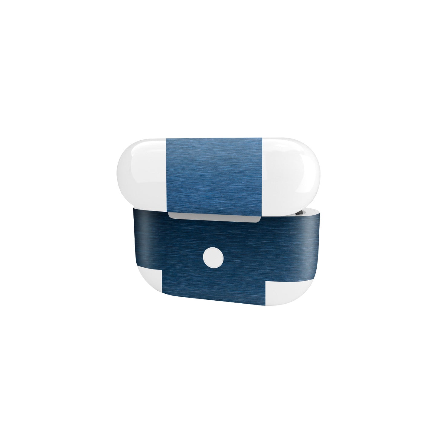 Skin AirPods Pro 2, Metallic 3D Blue