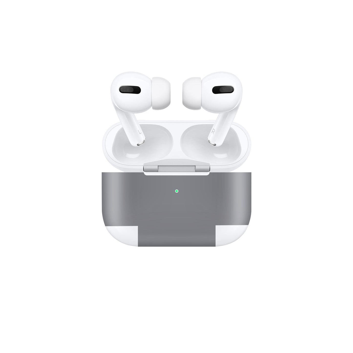 Folie de protectie AirPods Pro, eSkins Unique, Skin Mat Gri