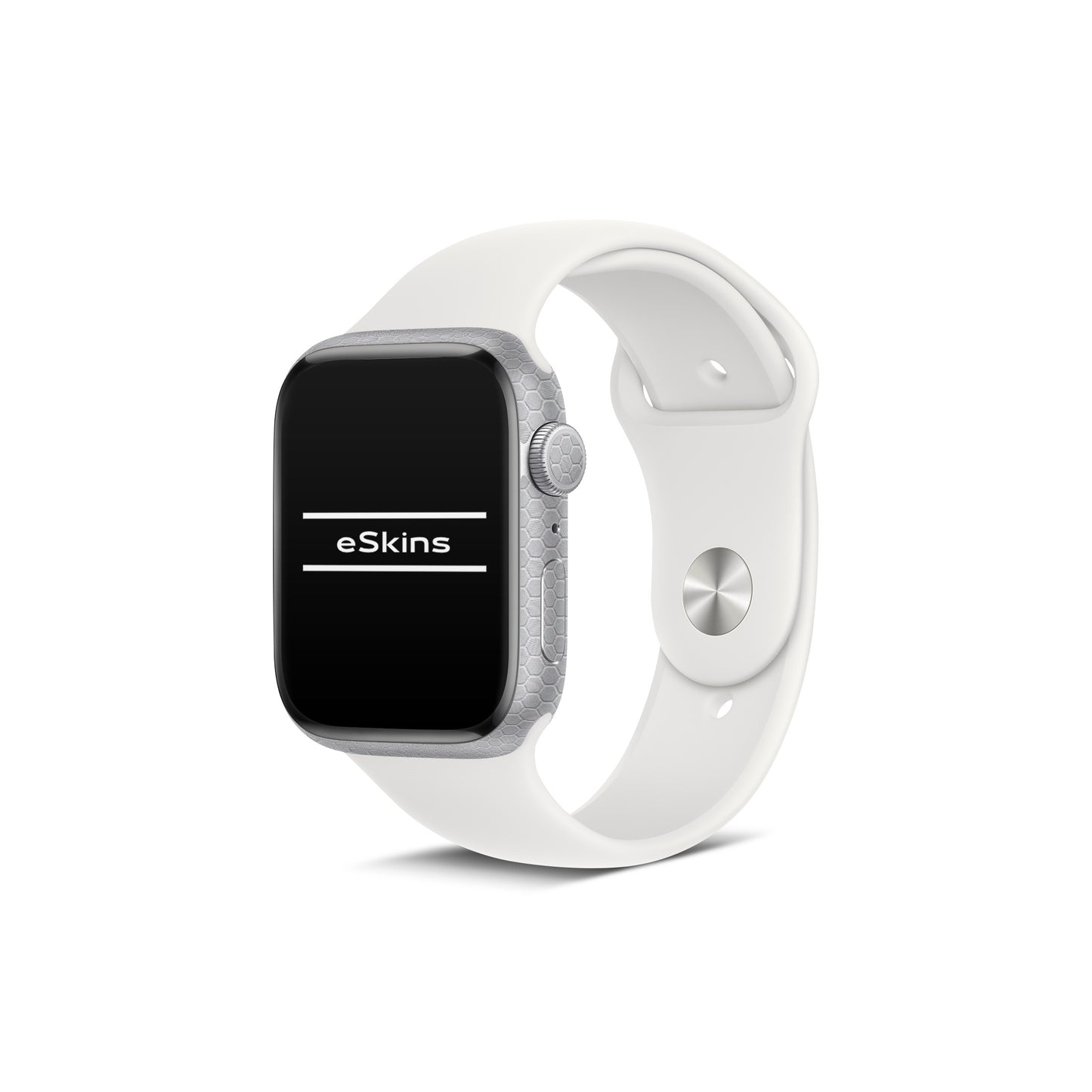 Skin Apple Watch 4, Honeycomb 3D Gray