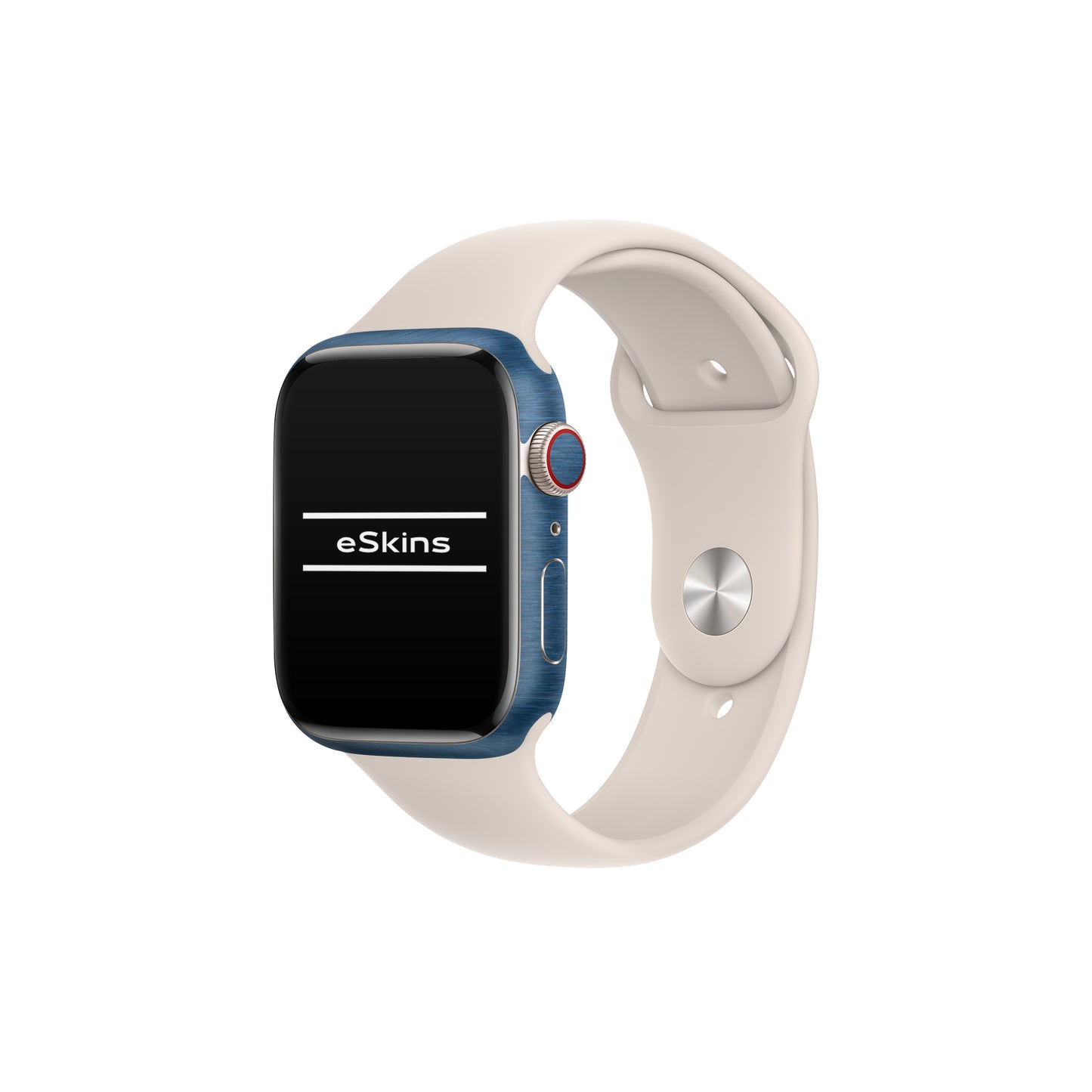 Skin Apple Watch 7, Metallic 3D Blue