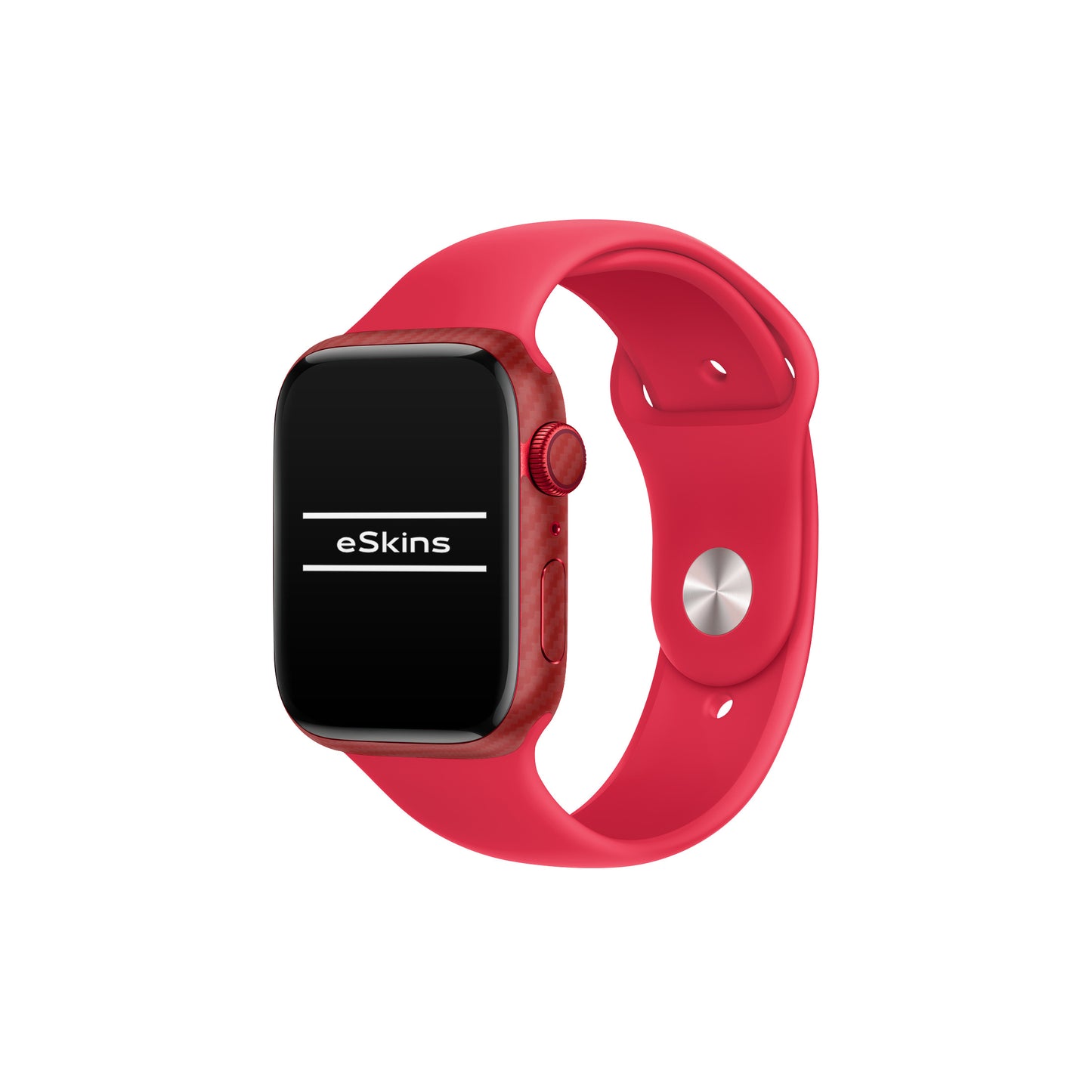 Skin Apple Watch 8, Carbon 3D Red