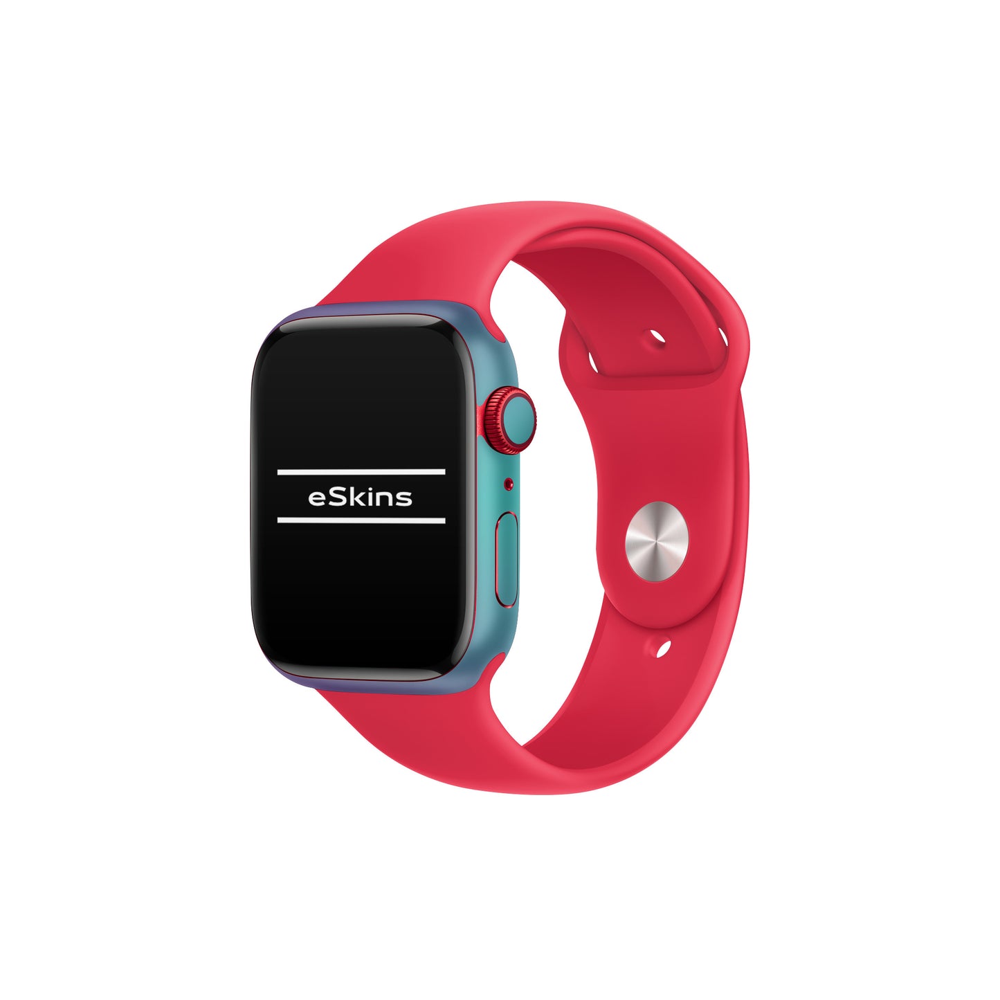 Skin Apple Watch 8, Cameleon Turquoise - Lavender