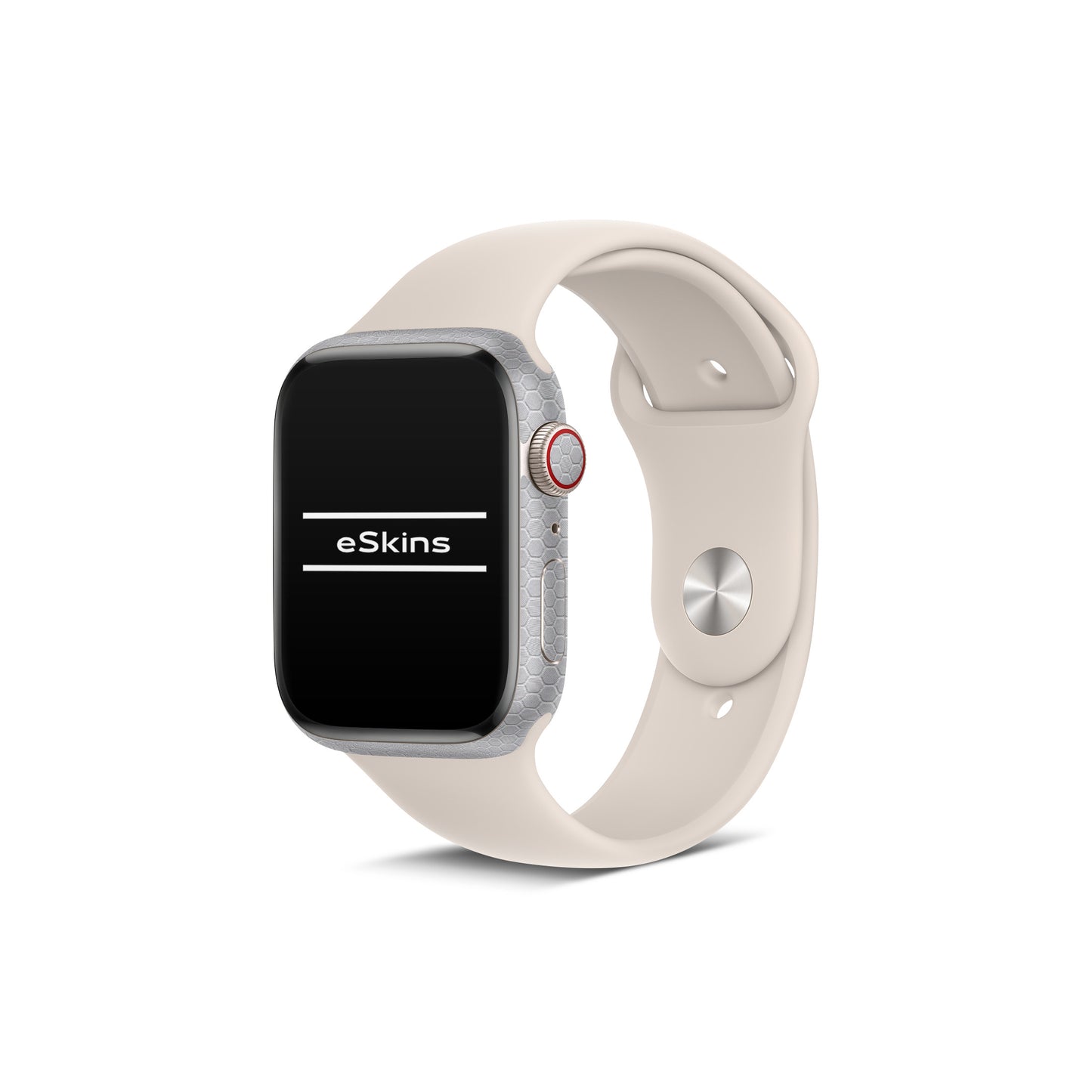 Skin Apple Watch SE 2, Honeycomb 3D Gray