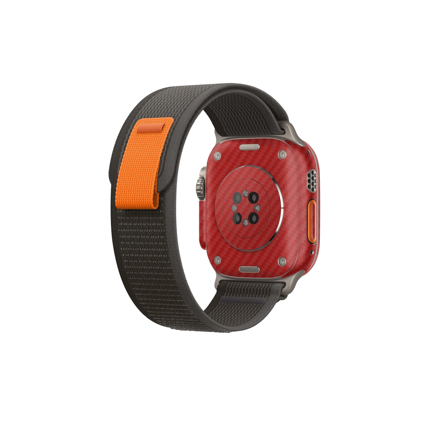 Skin Apple Watch Ultra, 49 mm, Carbon 3D Red