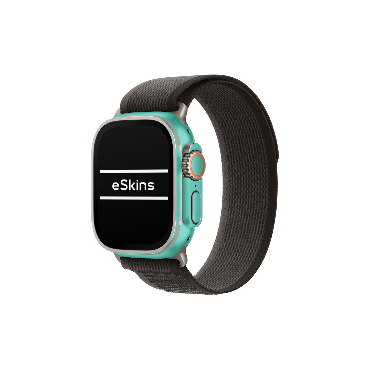 Folie de protectie Apple Watch Ultra, 49 mm, eSkins Unique, Skin Mat Verde Menta