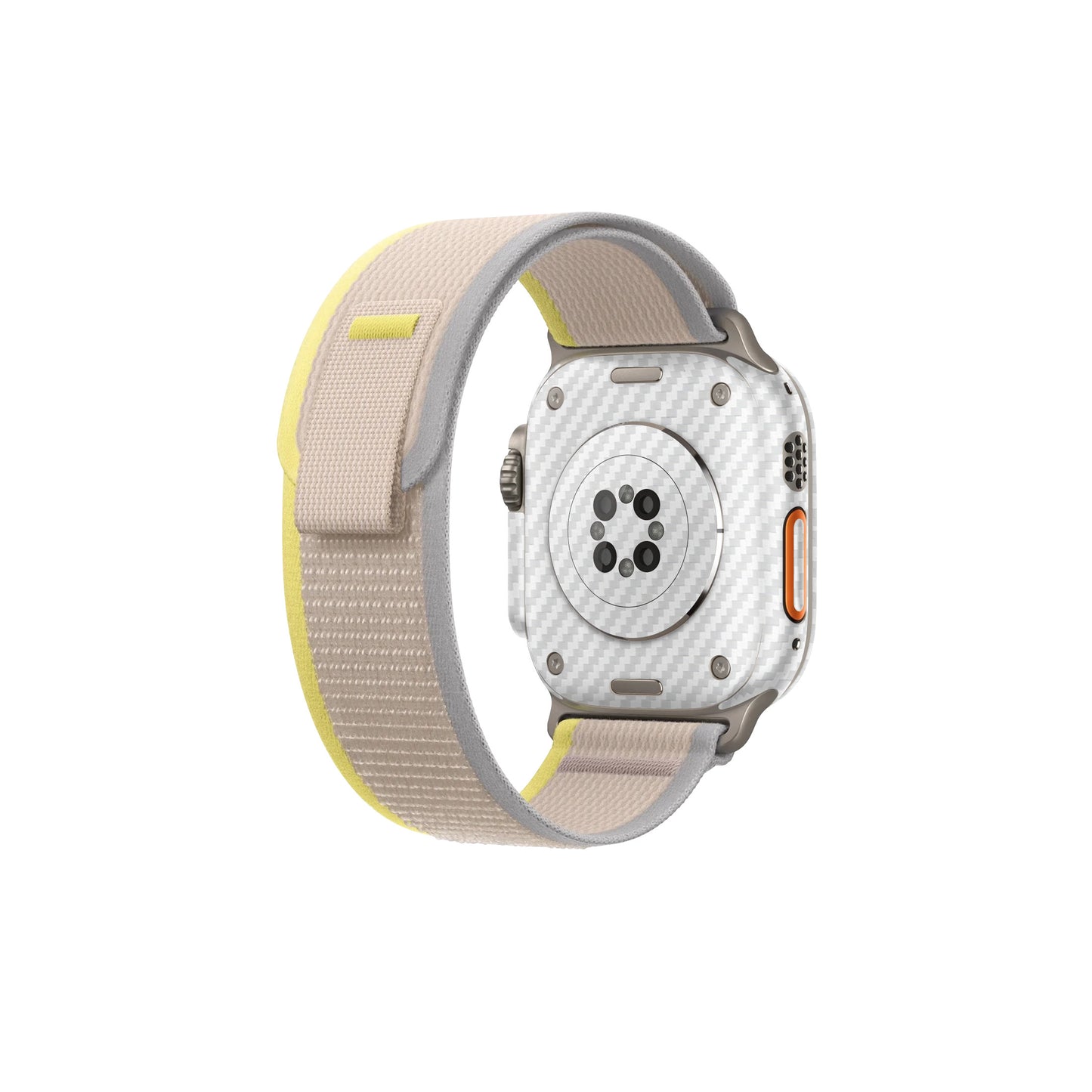 Skin Apple Watch Ultra 2, 49 mm, Carbon 3D White