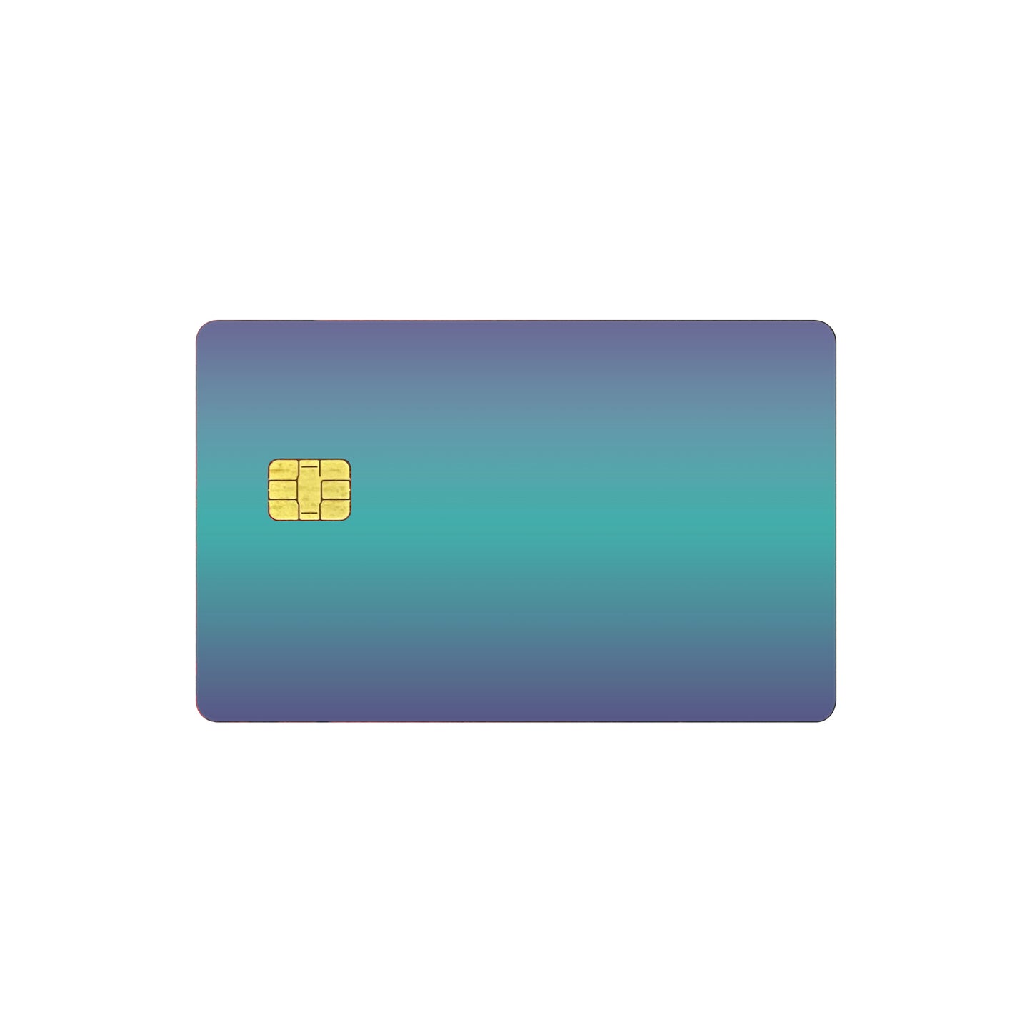 Skin Card Debit - Credit, Cameleon Turquoise - Lavender