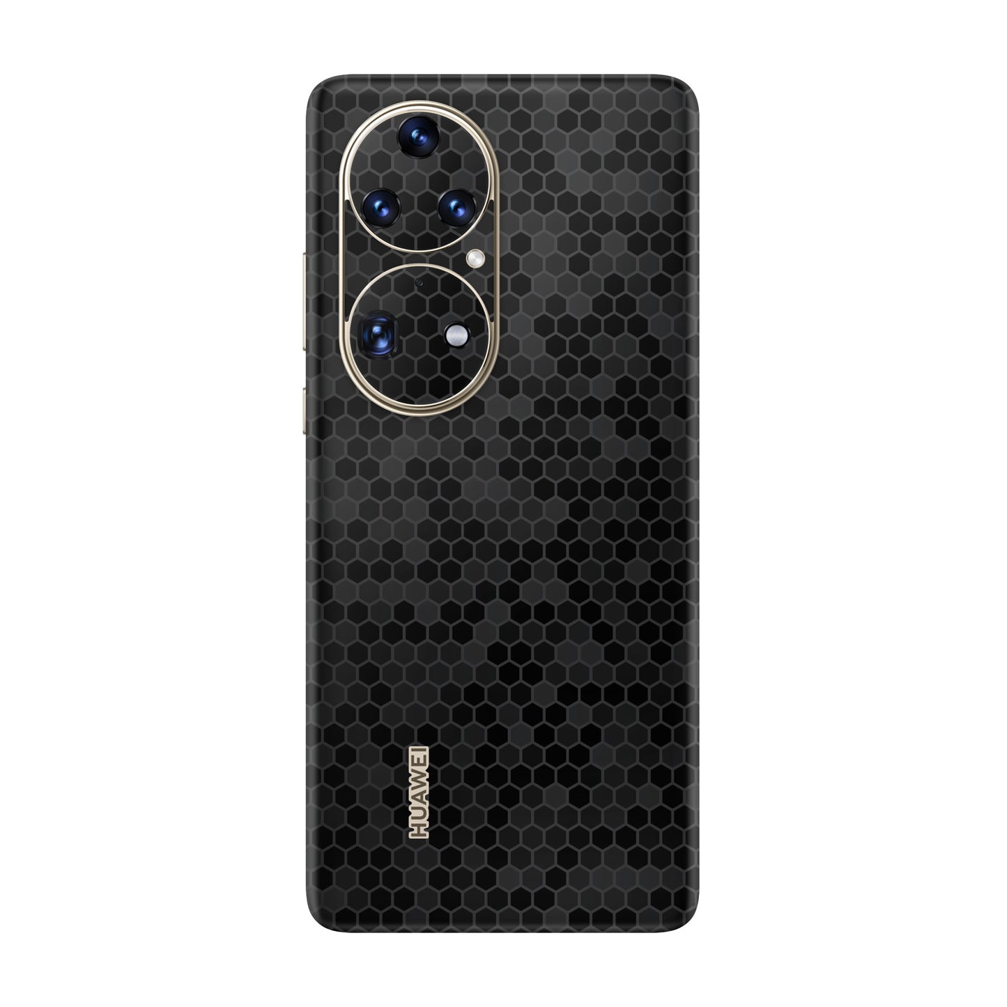 Skin Huawei P50 Pro, Honeycomb 3D Black