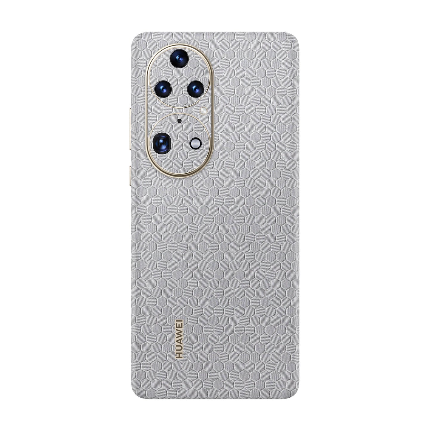 Skin Huawei P50 Pro, Honeycomb 3D Gray