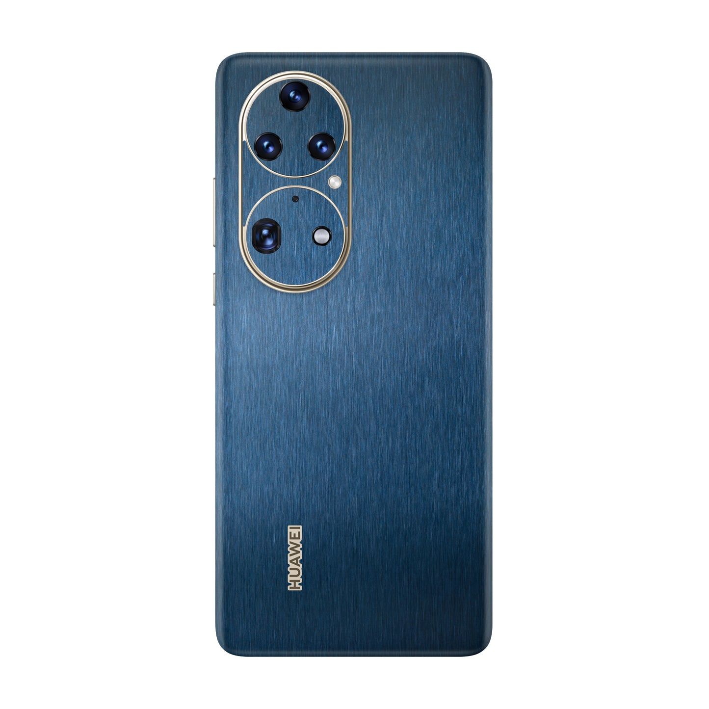 Skin Huawei P50 Pro, Metallic 3D Blue