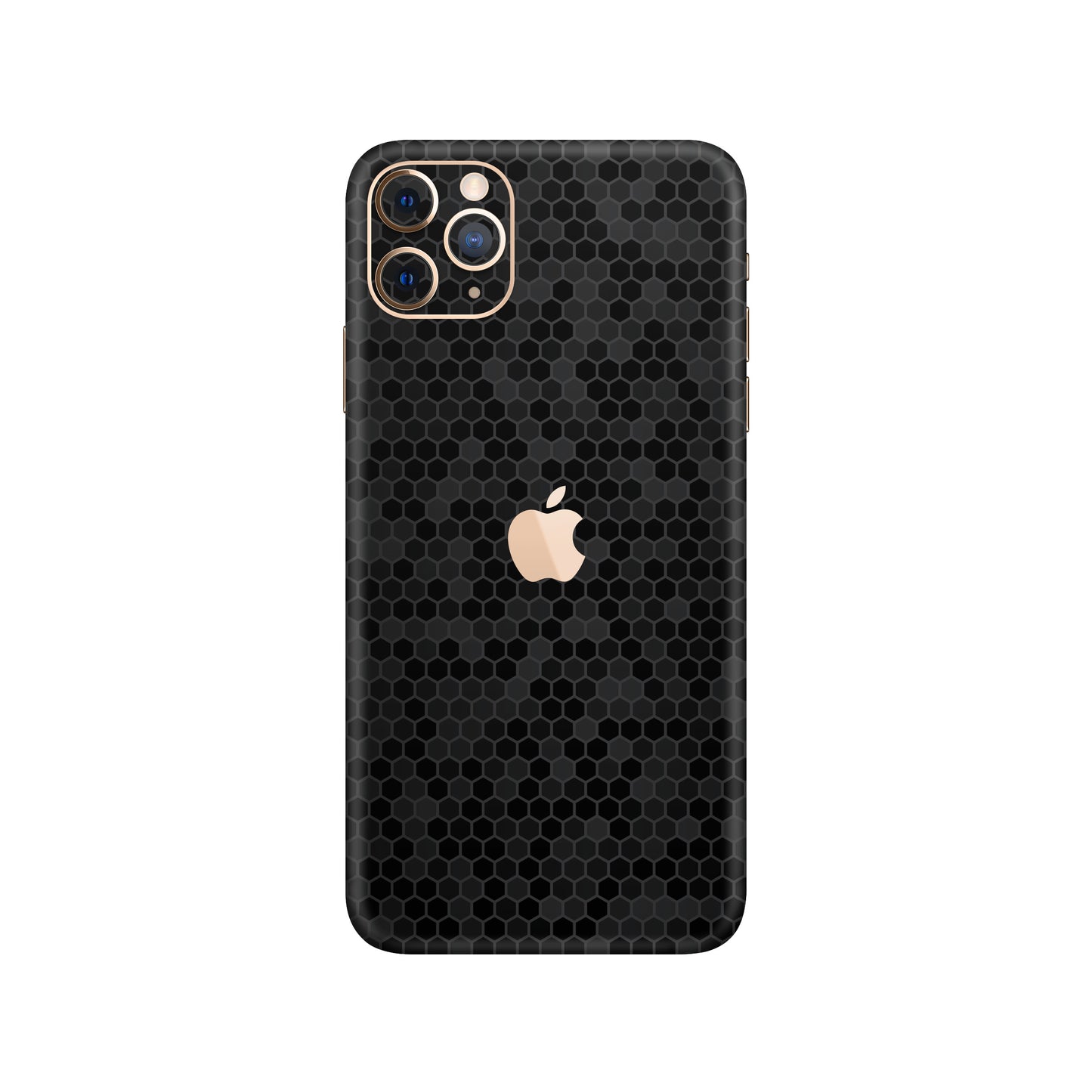 Skin iPhone 11 Pro, Honeycomb 3D Black