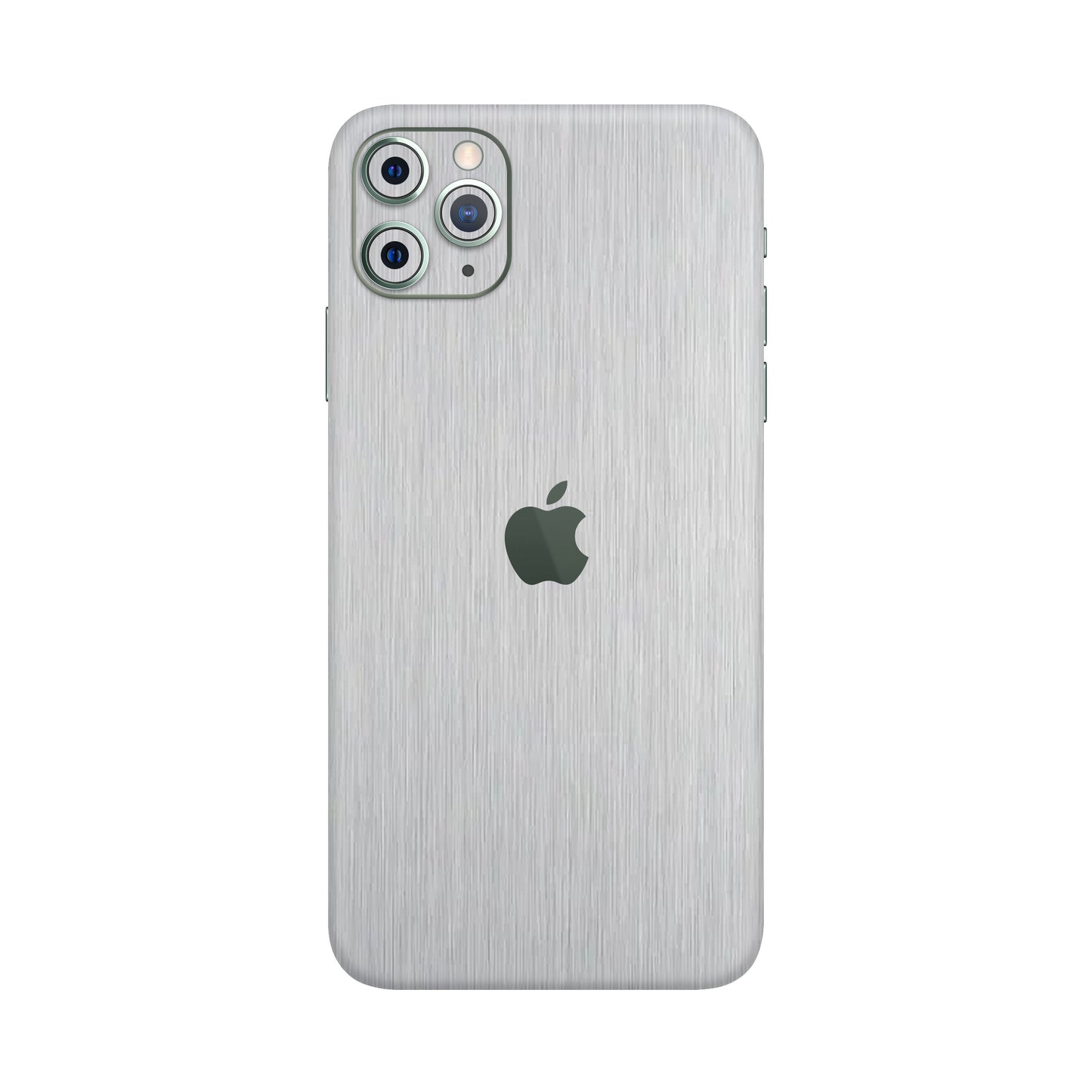 Folie de protectie iPhone 11 Pro Max, eSkins Elegans, Skin Metalic Gri