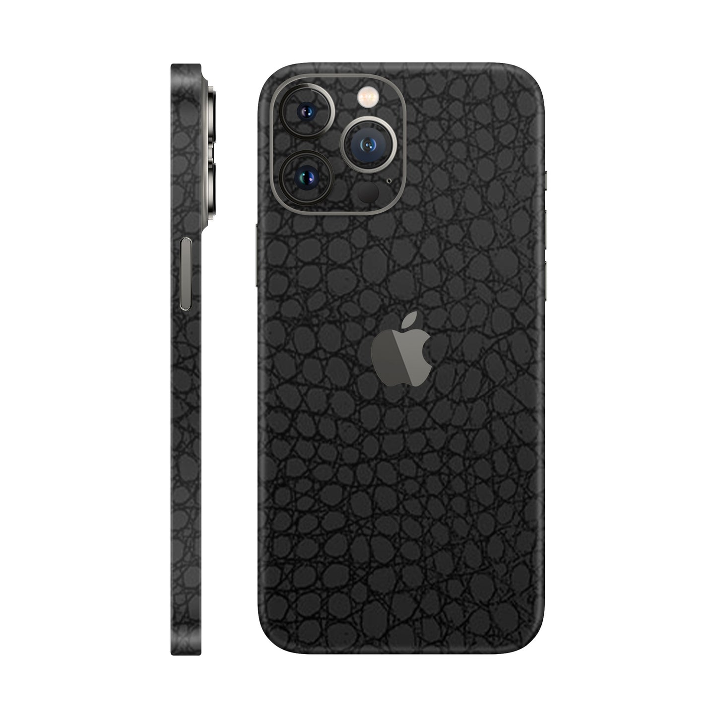 Skin iPhone 12 Pro Max, Croco 3D Black
