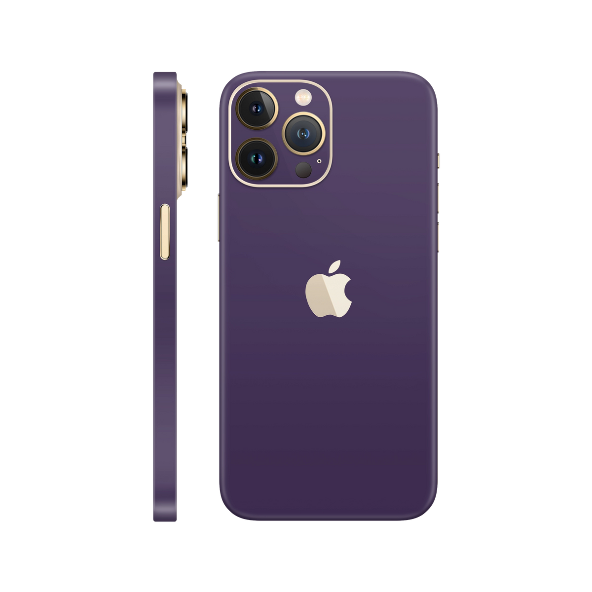 Skin iPhone 12 Pro, Matte Metallic Purple