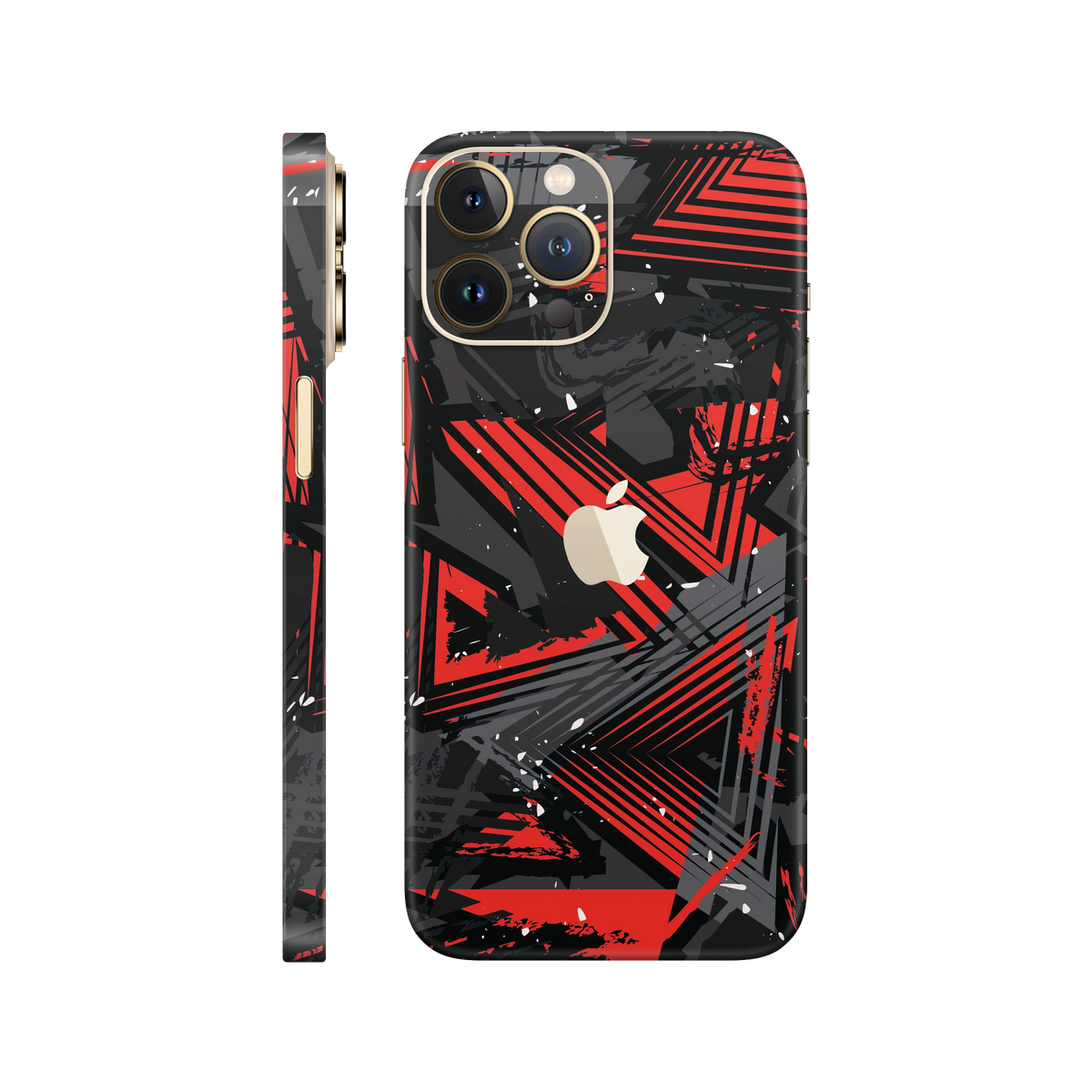 Folie de protectie pentru iPhone 12 Pro, eSkins Signature, Skin Urban Assault