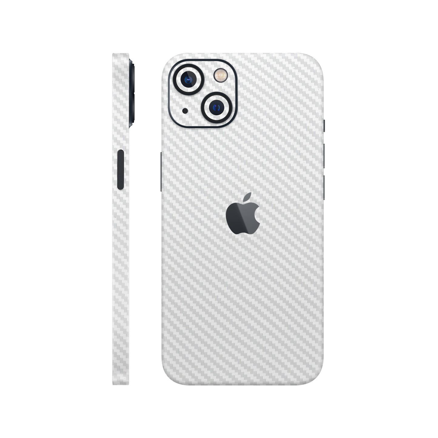Skin iPhone 13, Carbon 3D White