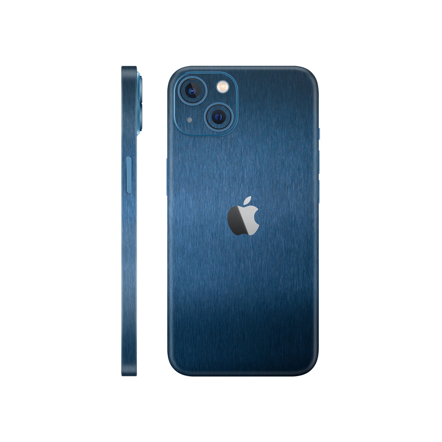 Skin iPhone 13 Mini, Metallic 3D Blue