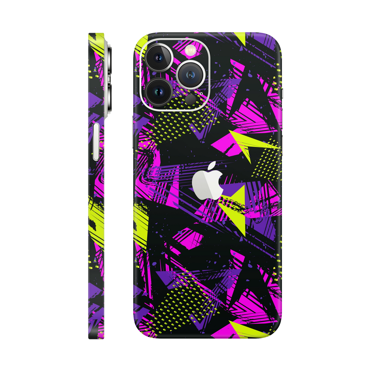 Folie de protectie pentru iPhone 13 Pro Max, eSkins Signature, Skin Urban Graffiti