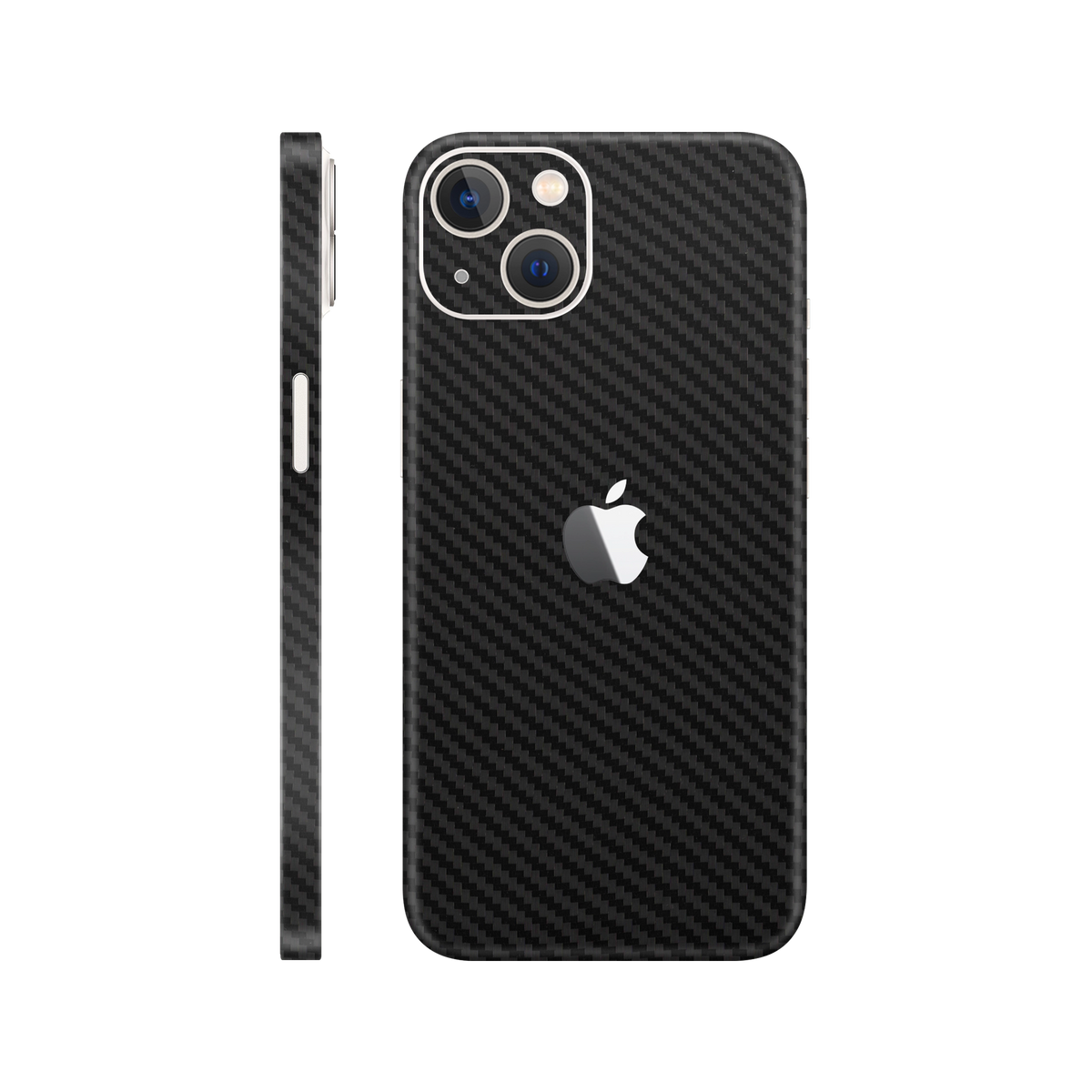 Skin iPhone 14, Carbon 3D Black