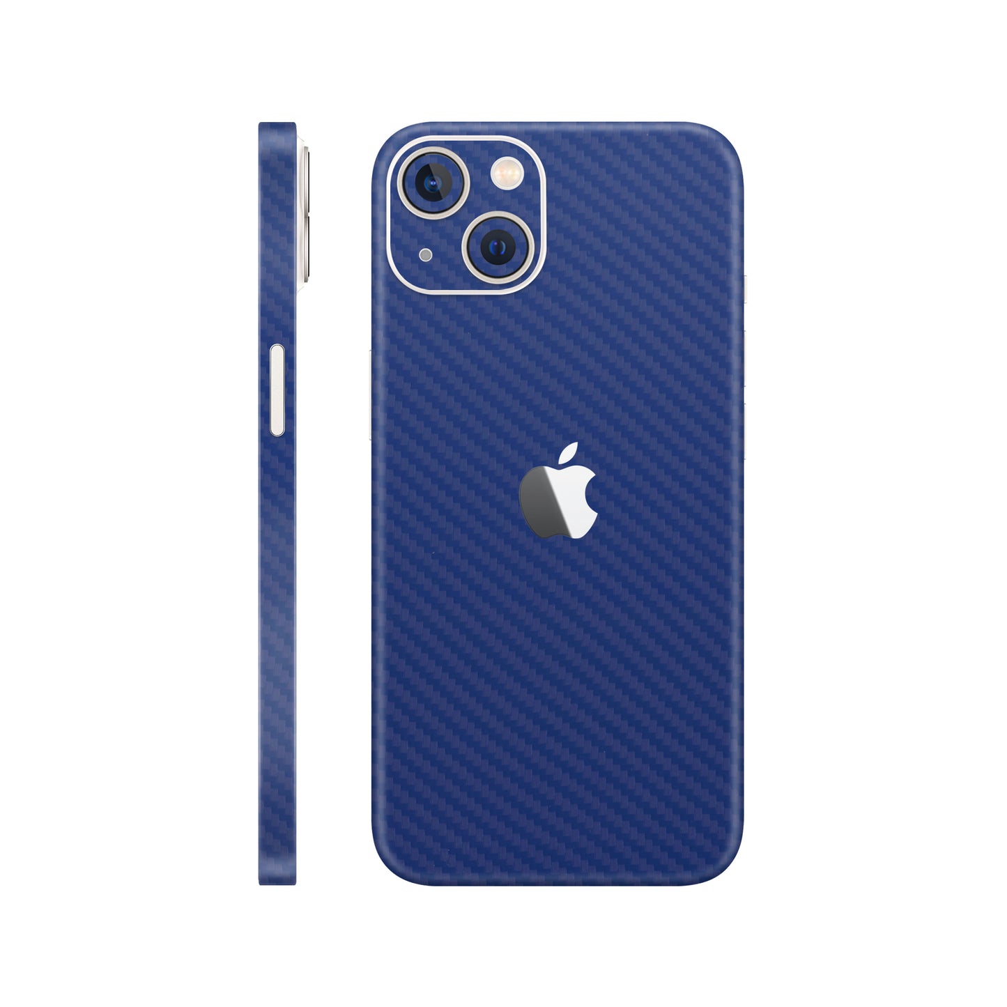 Skin iPhone 14, Carbon 3D Blue