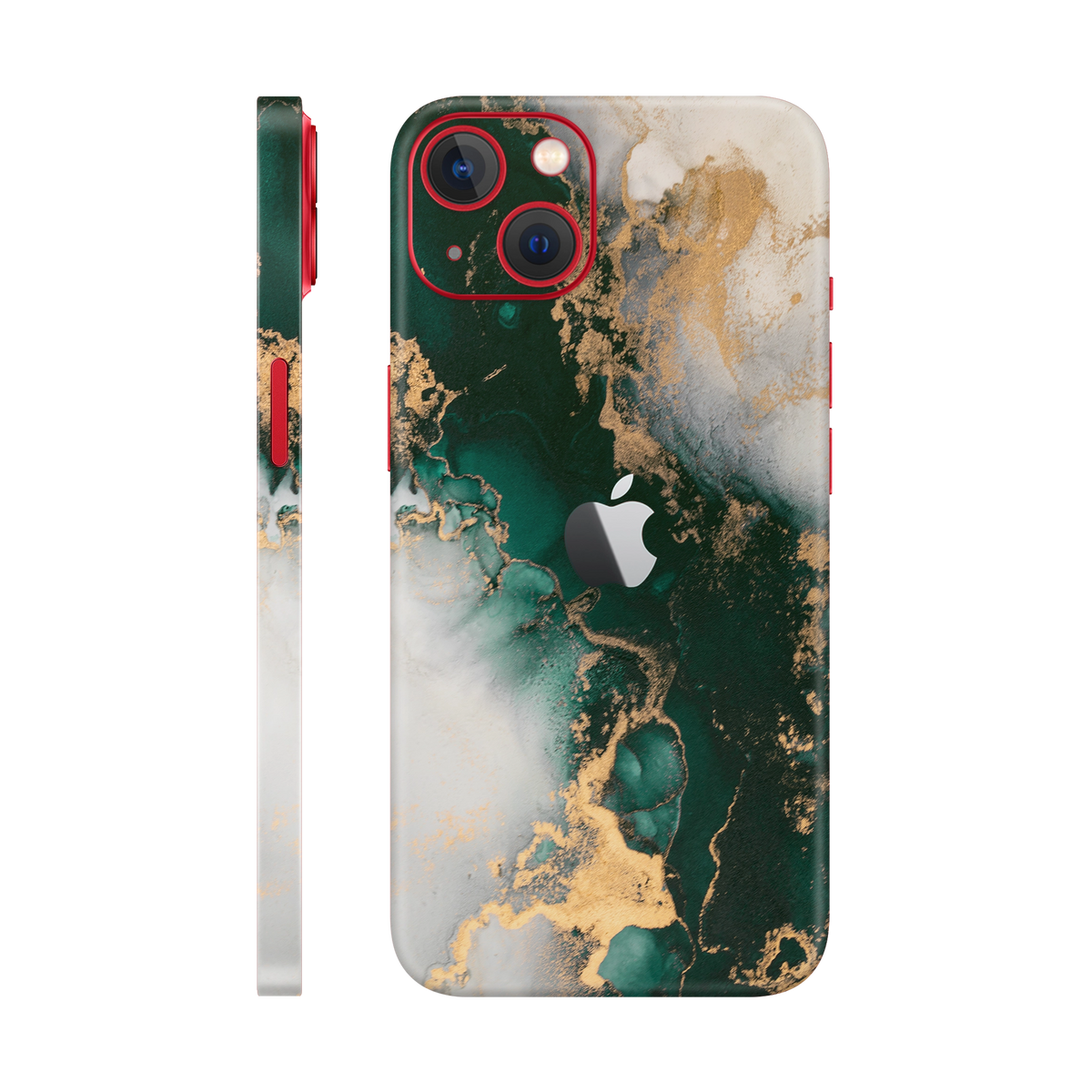 Folie de protectie pentru iPhone 14 Plus, eSkins Signature, Skin Forest Mist