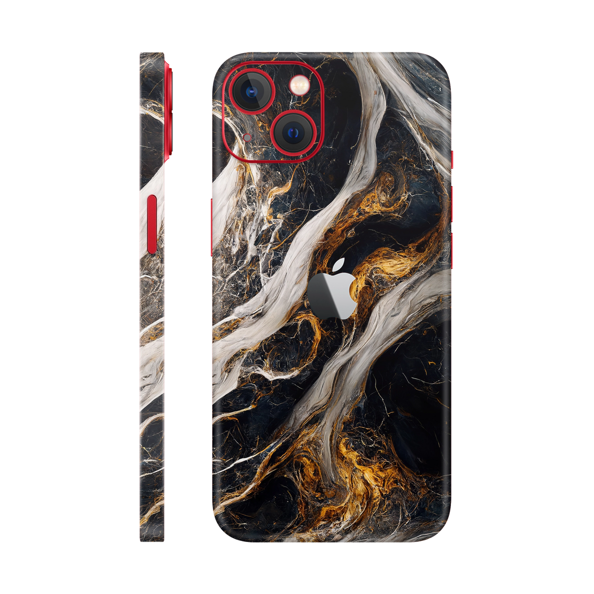 Folie de protectie pentru iPhone 14 Plus, eSkins Signature, Skin Luxe Nebula