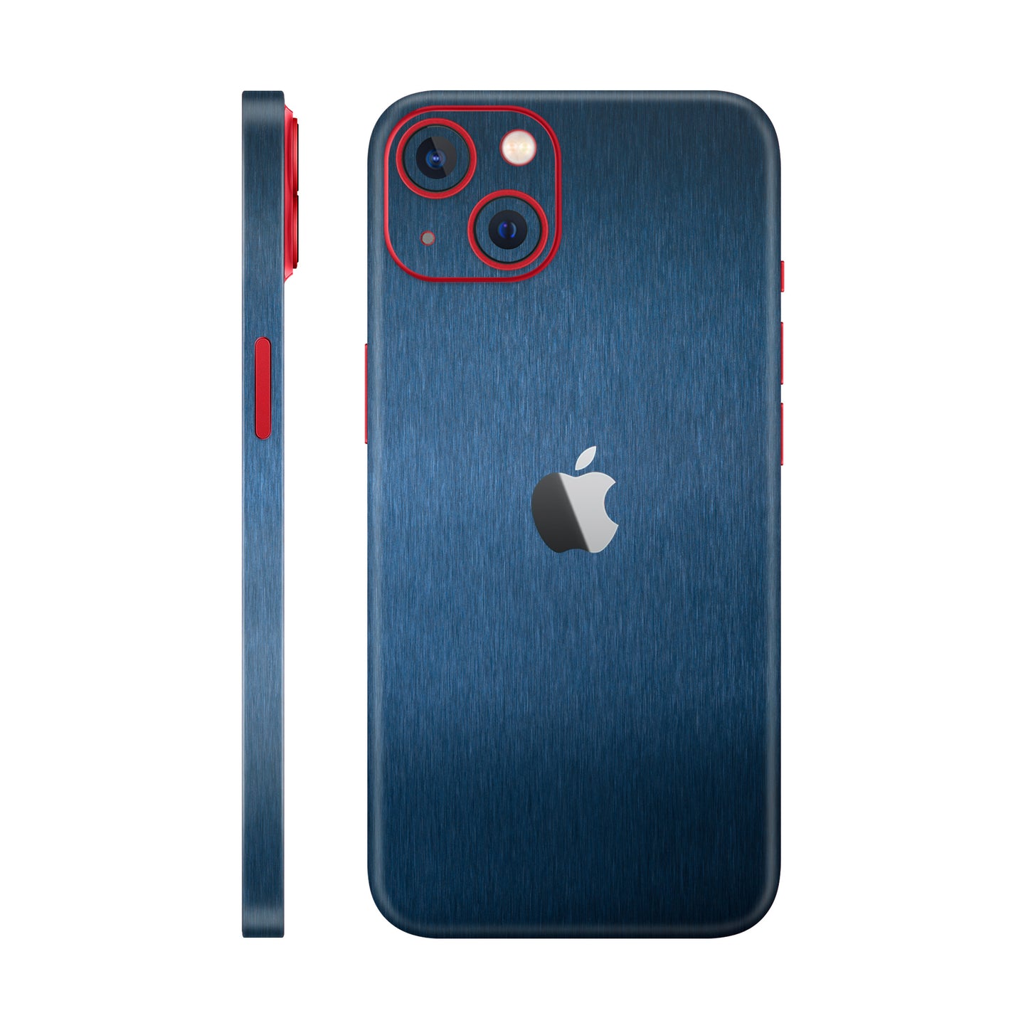 Skin iPhone 14 Plus, Metallic 3D Blue