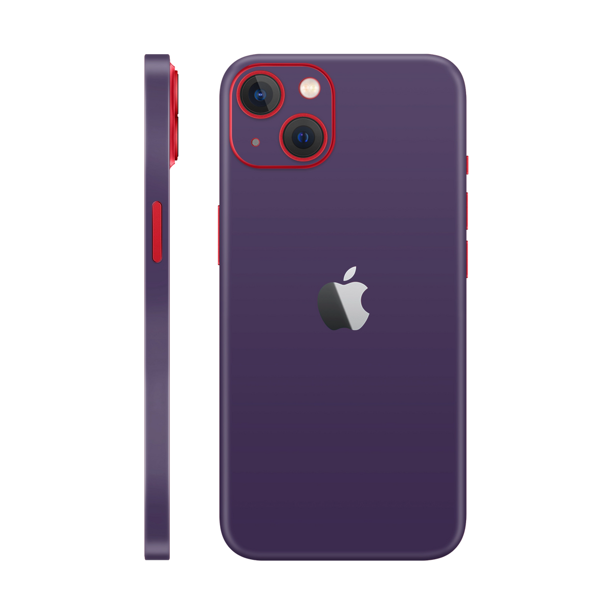 Skin iPhone 14 Plus, Matte Metallic Purple