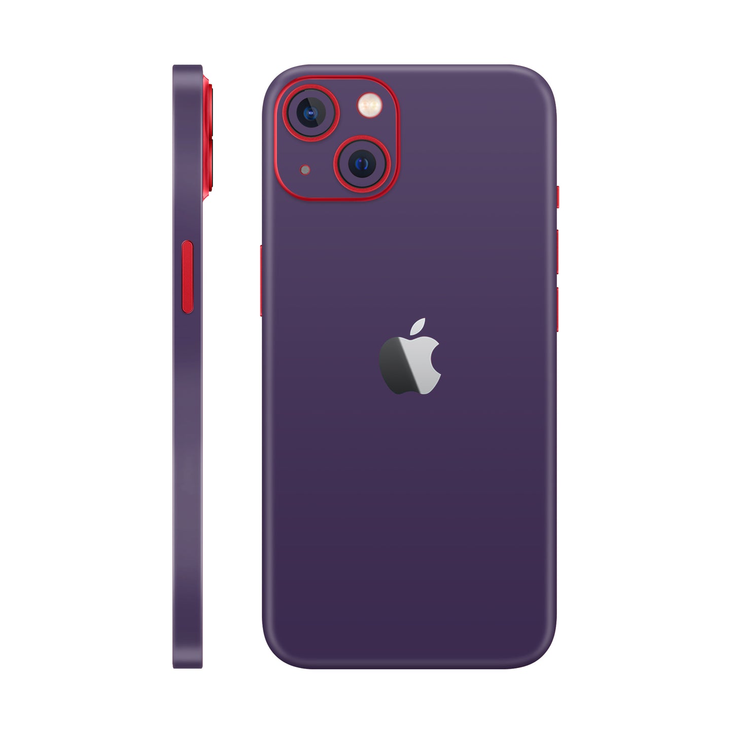 Skin iPhone 14 Plus, Matte Metallic Purple