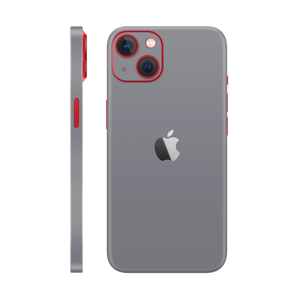 Folie de protectie pentru iPhone 14 Plus, eSkins Unique, Skin Mat Gri