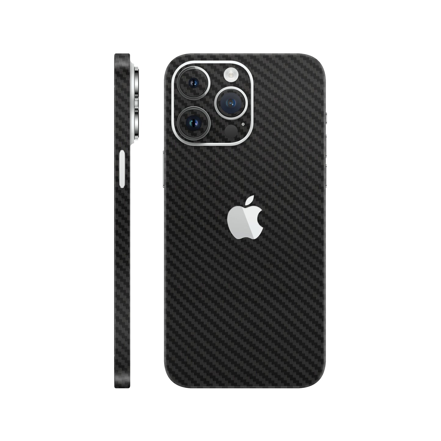 Skin iPhone 14 Pro, Carbon 3D Black