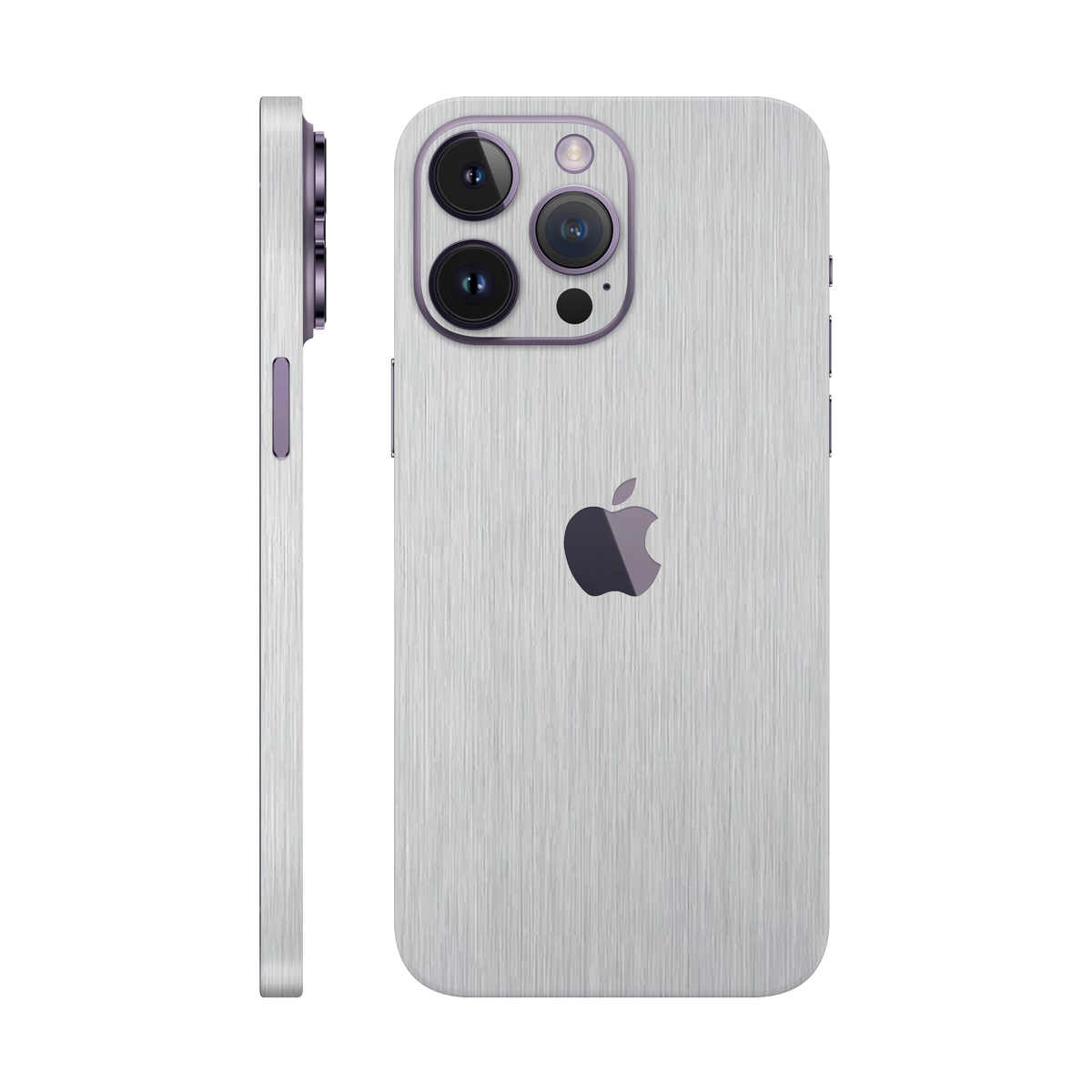 Skin iPhone 14 Pro Max, Metallic 3D Gray