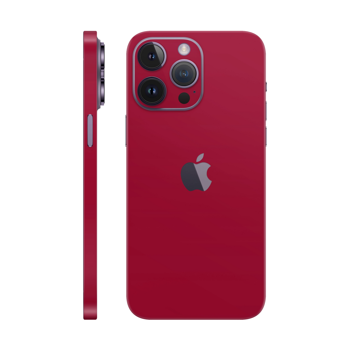 Skin iPhone 14 Pro Max, Matte Visiniu