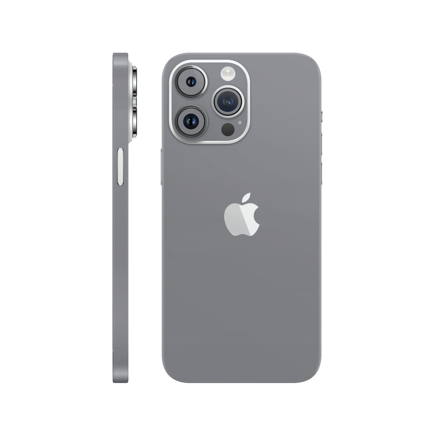 Folie de protectie iPhone 14 Pro, eSkins Unique, Skin Mat Gri