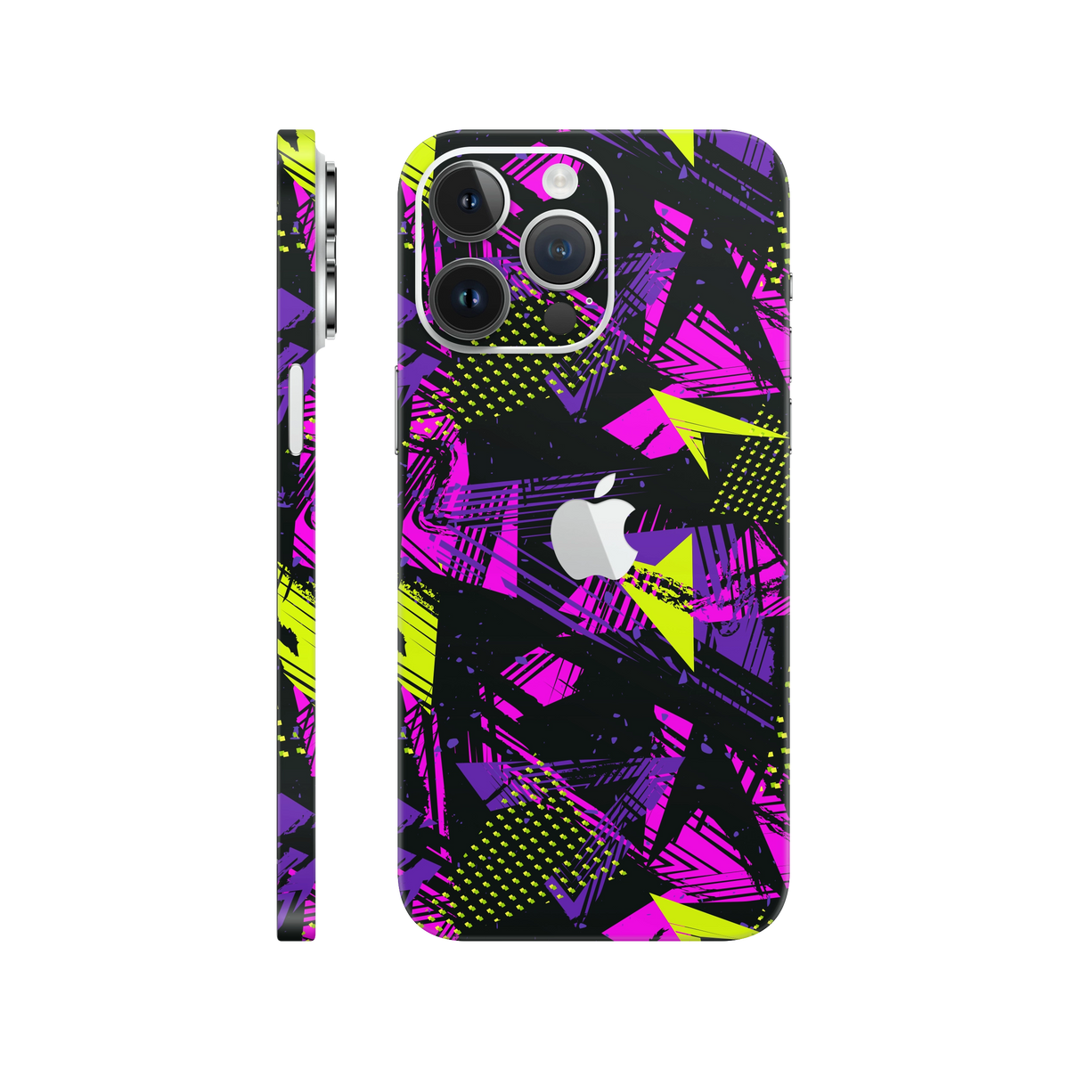 Folie de protectie pentru iPhone 14 Pro, eSkins Signature, Skin Urban Graffiti
