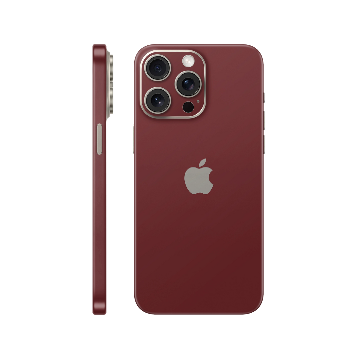 Folie de protectie pentru iPhone 15 Pro, eSkins Unique, Skin Mat Cupru