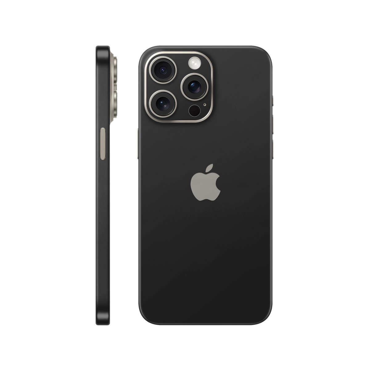 Folie de protectie pentru iPhone 15 Pro, eSkins Unique, Skin Mat Negru