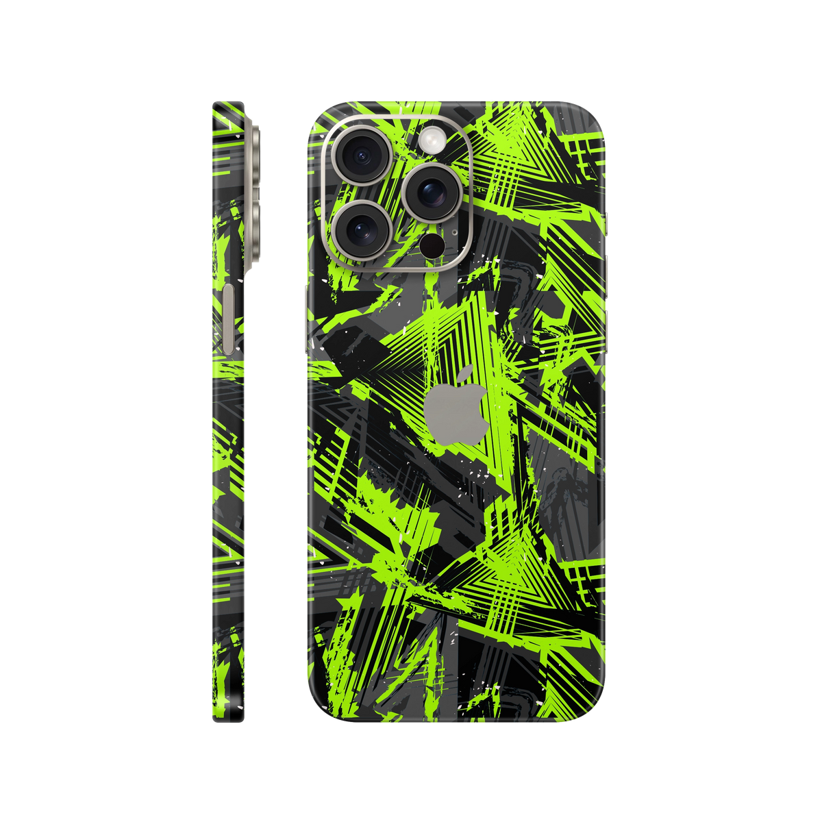 Folie de protectie pentru iPhone 15 Pro, eSkins Signature, Skin Urban Voltage