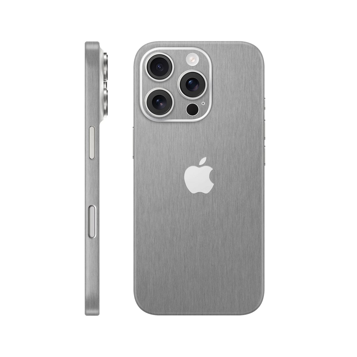 Folie de protectie pentru iPhone 16 Pro, eSkins Elegans, Skin Metalic Grafit