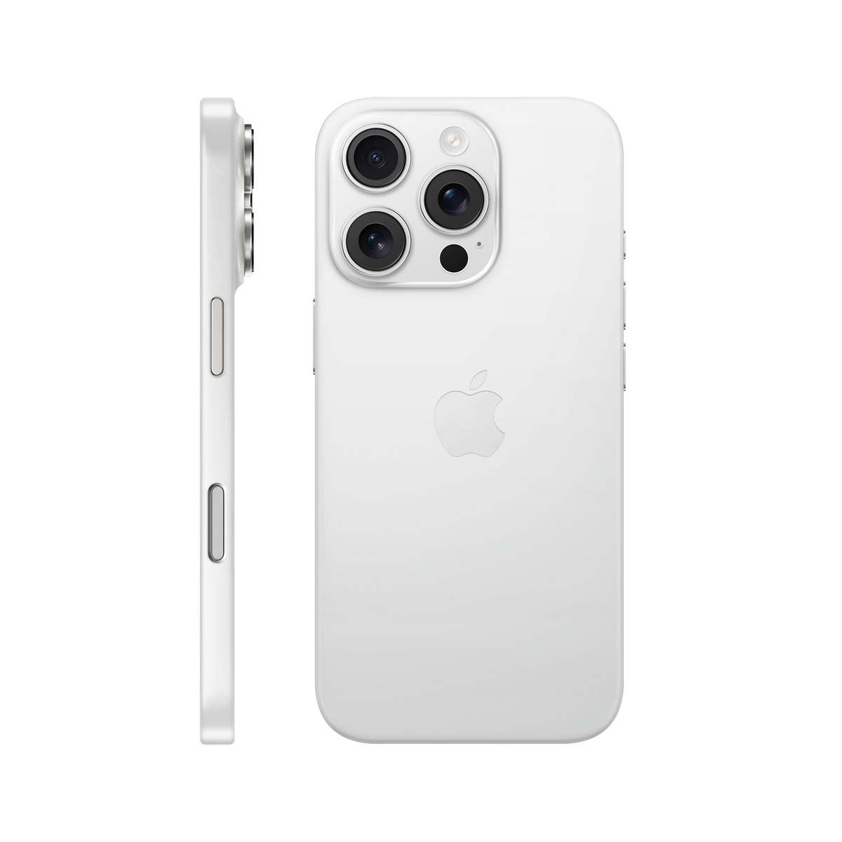 Folie de protectie pentru iPhone 16 Pro, eSkins Unique, Skin Mat Alb