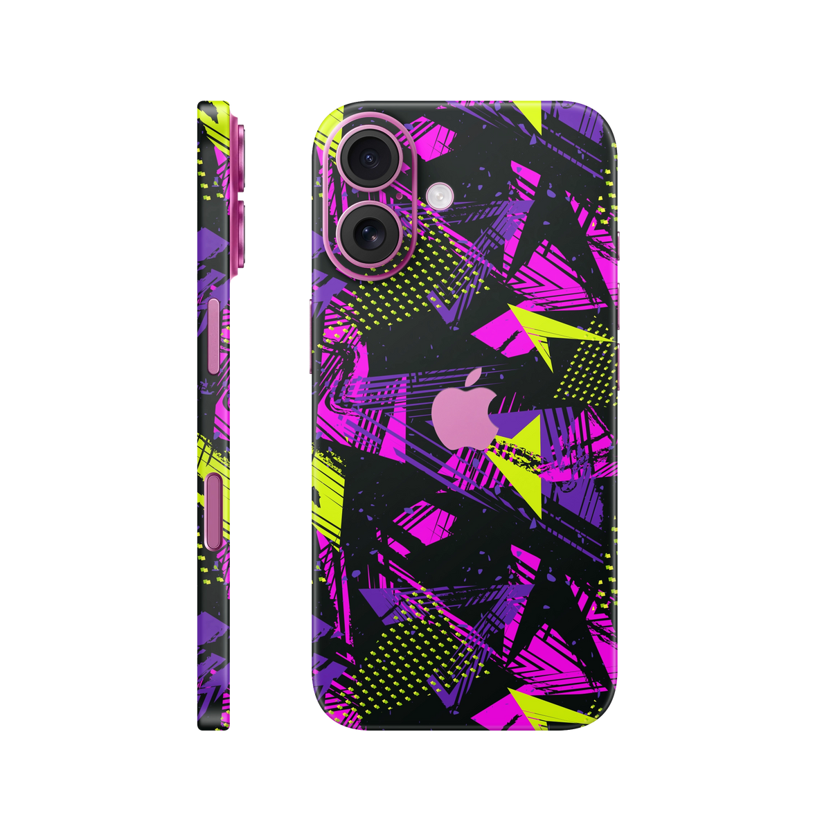 Folie de protectie pentru iPhone 16, eSkins Signature, Skin Urban Graffiti