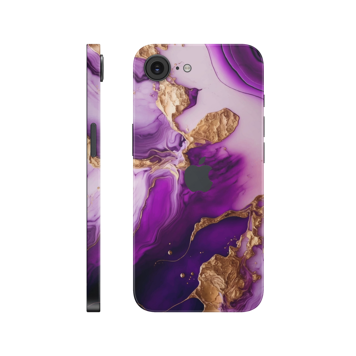 Folie de protectie pentru iPhone 16e, eSkins Signature, Skin Amethyst Dream