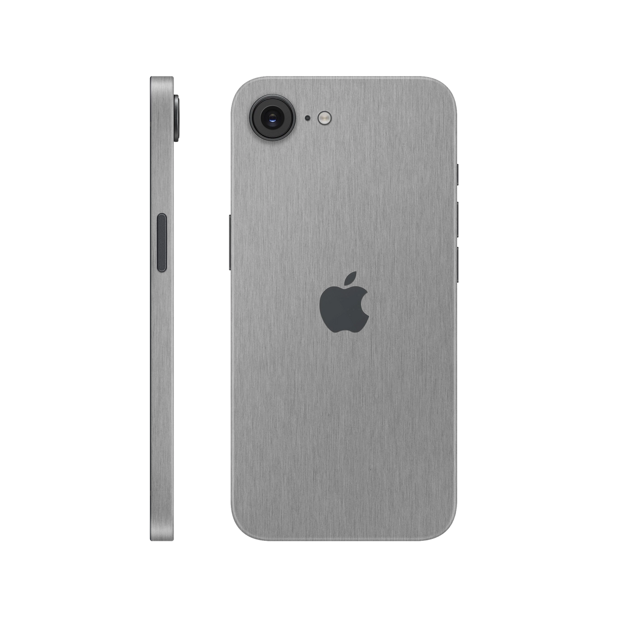 Folie de protectie pentru iPhone 16e, eSkins Elegans, Skin Metalic Grafit