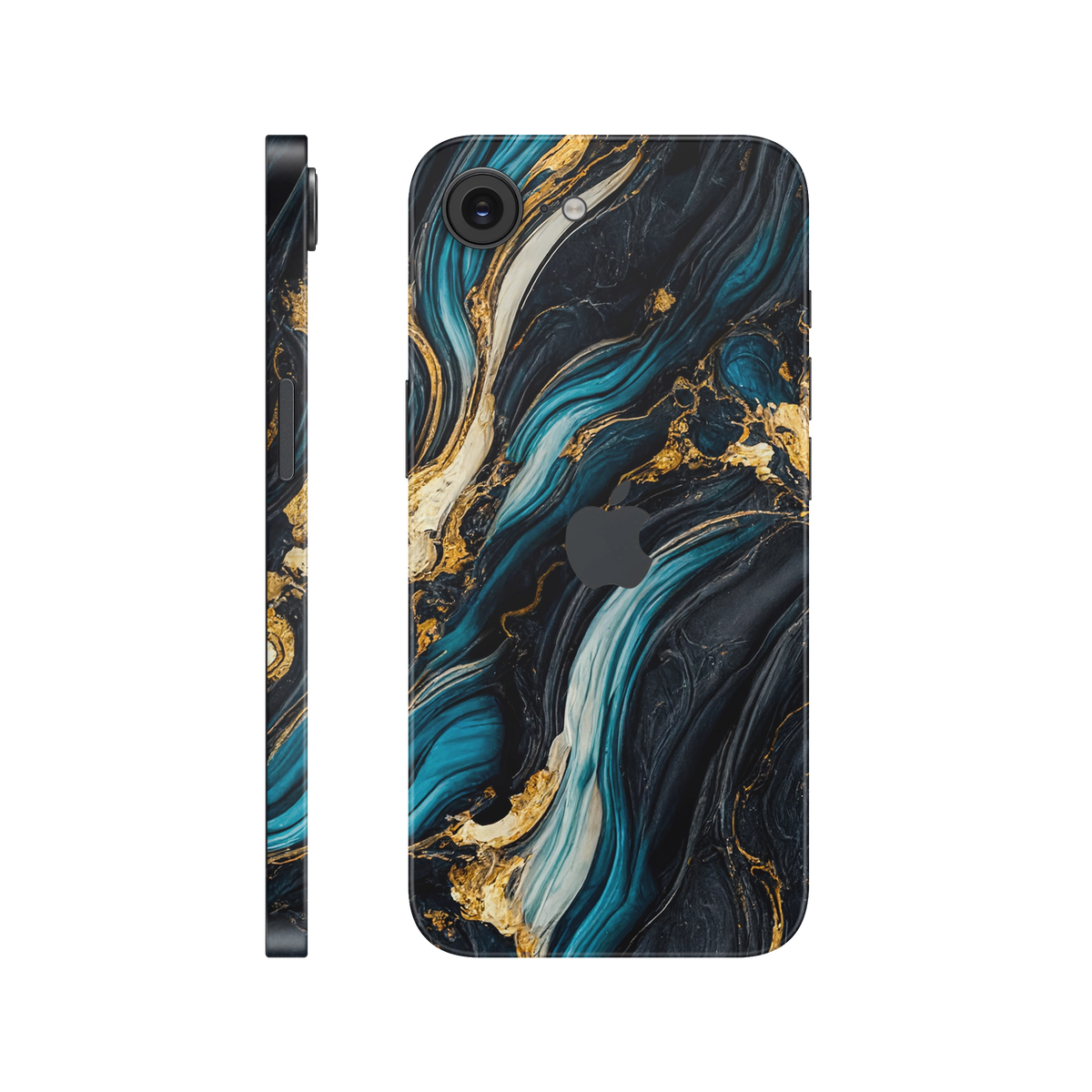 Folie de protectie pentru iPhone 16e, eSkins Signature, Skin Mystic Ocean