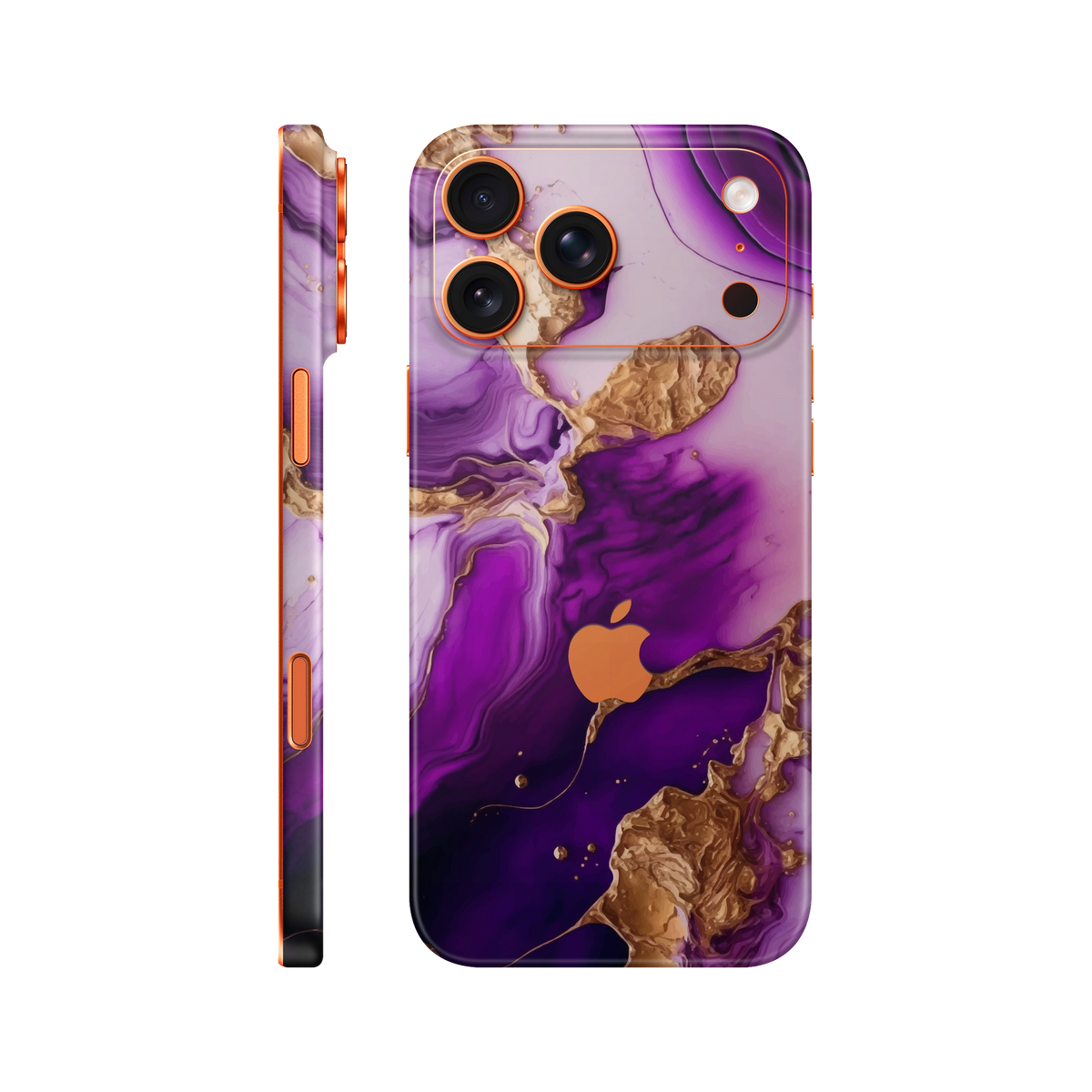 Folie de protectie pentru iPhone 17 Pro, eSkins Signature, Skin Amethyst Dream