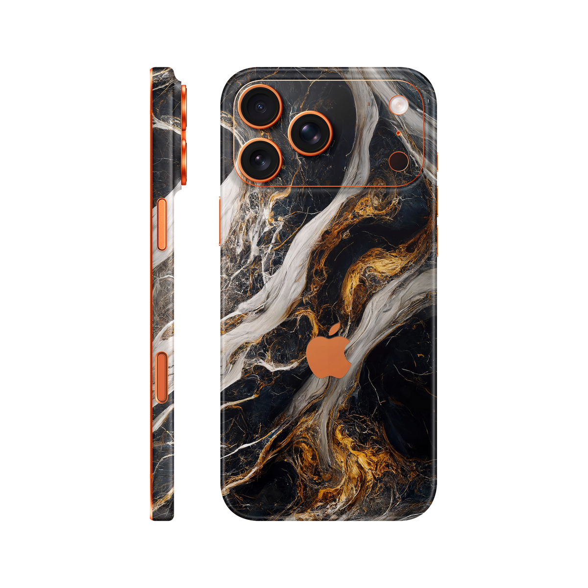 Folie de protectie pentru iPhone 17 Pro, eSkins Signature, Skin Luxe Nebula