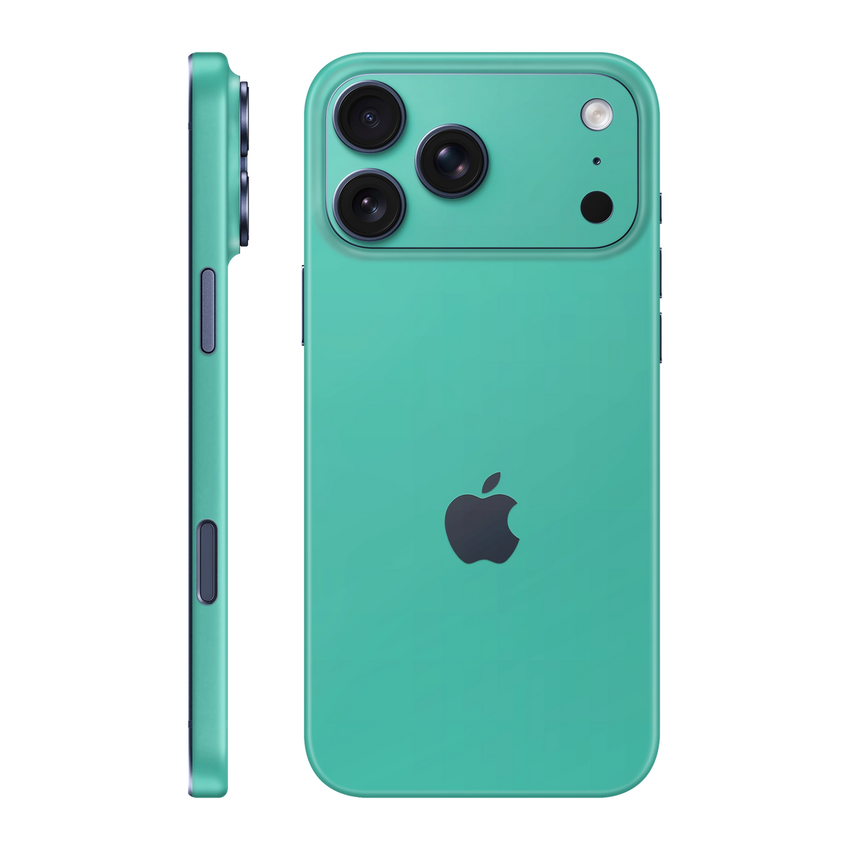 Folie de protectie pentru iPhone 17 Pro Max, eSkins Unique, Skin Mat Verde Menta