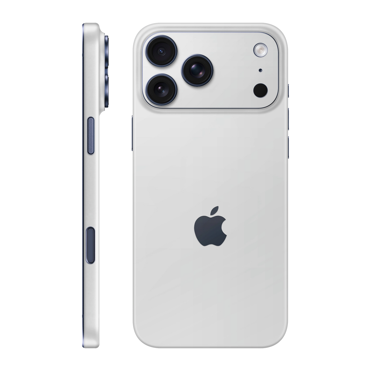 Folie de protectie pentru iPhone 17 Pro Max, eSkins Unique, Skin Mat Alb