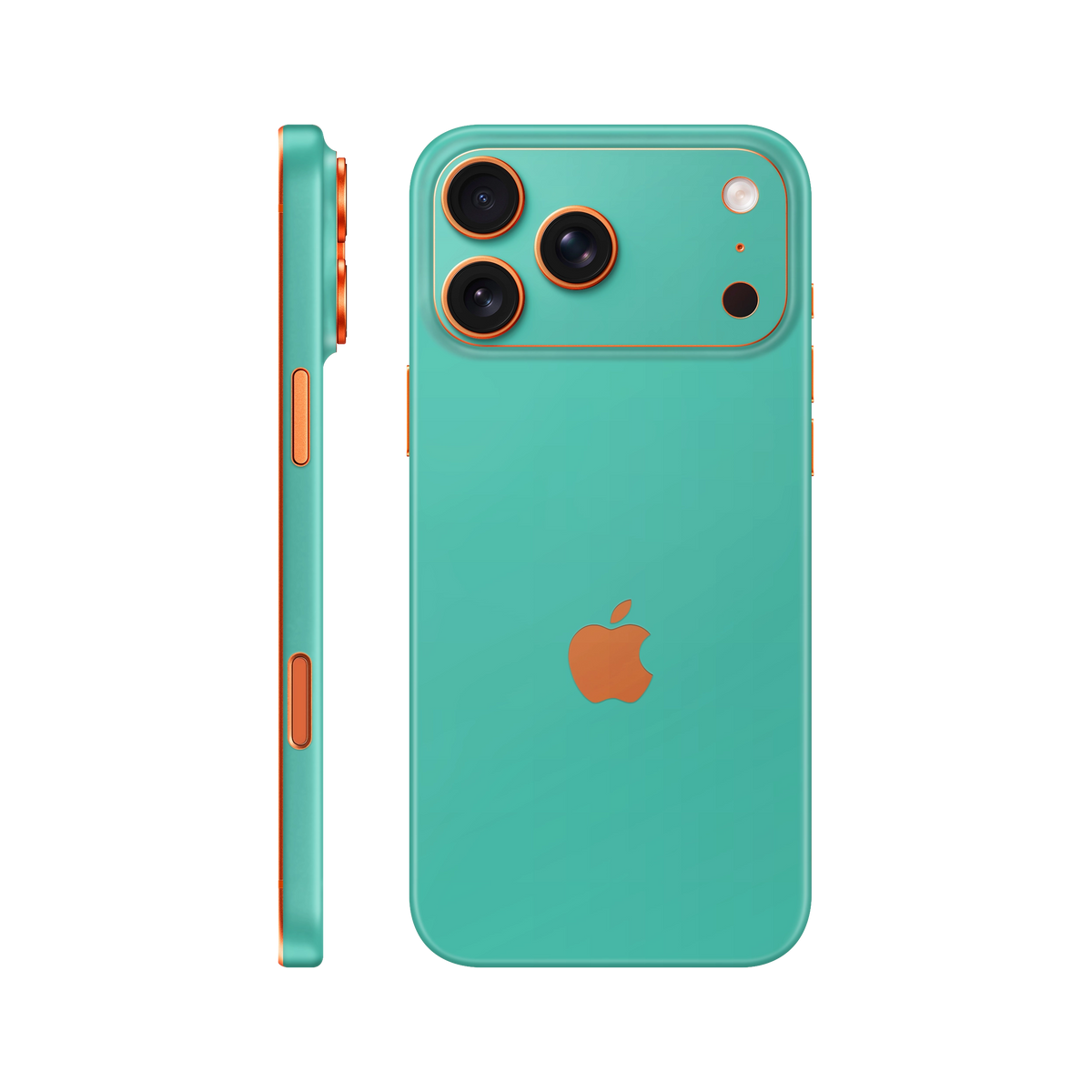 Folie de protectie pentru iPhone 17 Pro, eSkins Unique, Skin Mat Verde Menta