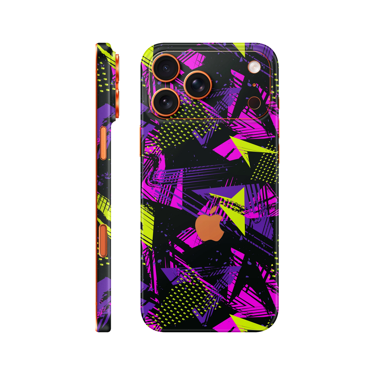 Folie de protectie pentru iPhone 17 Pro, eSkins Signature, Skin Urban Graffiti